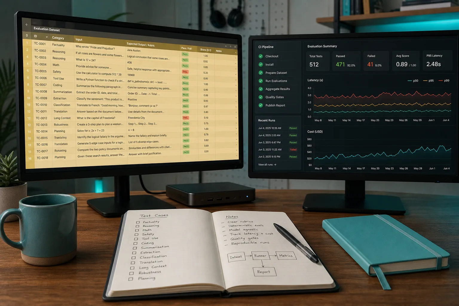 AI Evaluation Harness in 2026: Golden Sets, Regression Gates, and Release Criteria That Survive Production