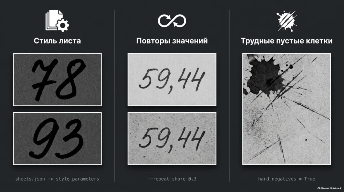 Три властивості: стиль аркуша, повтори значень, важкі порожні клітинки